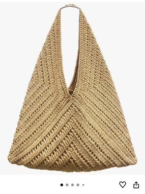 Crochet Beach Tote Bag Summer Vacation Handbags Beach Bag for Women C